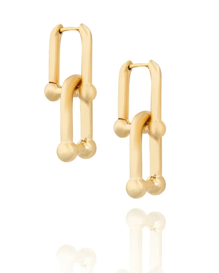 

Серьги из бижутерного сплава Daroni 1504_0116_Gold, 1504_0116_Gold