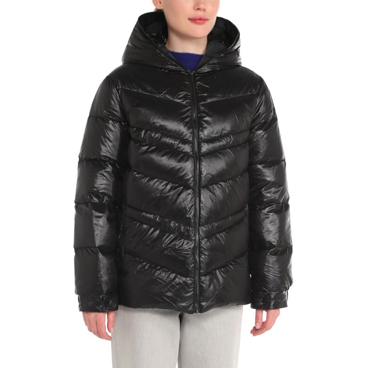 

Пуховик женский Maison David MLY012 черный XS, MLY012
