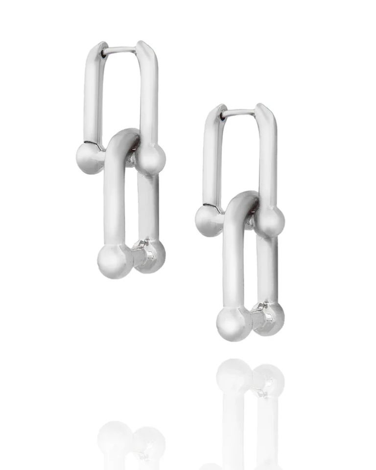 

Серьги из бижутерного сплава Daroni 1504_0116_Silver, 1504_0116_Silver