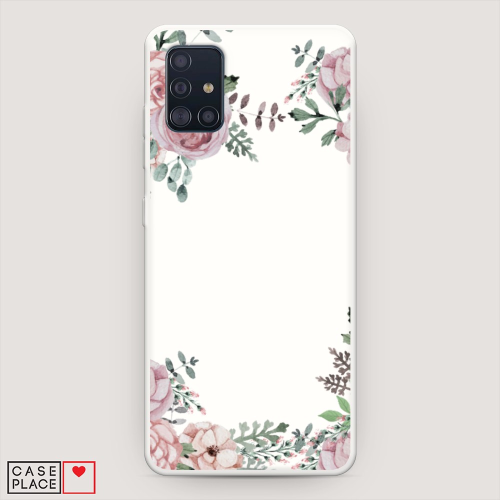 

Чехол Awog на Samsung Galaxy A51 "Нежные розы акварель", 28957-1