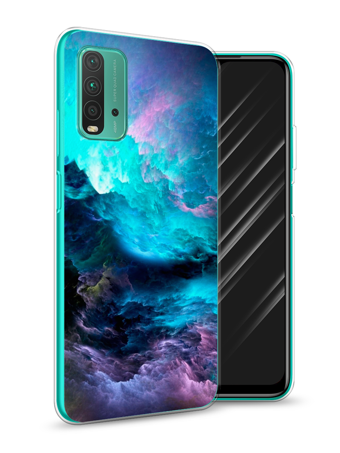 

Чехол Awog на Xiaomi Redmi 9T "Бирюзовое небо", Разноцветный, 39850-4