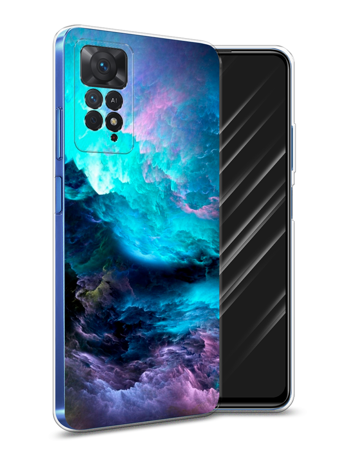 

Чехол Awog на Xiaomi Redmi Note 11 Pro "Бирюзовое небо", Разноцветный, 315650-4