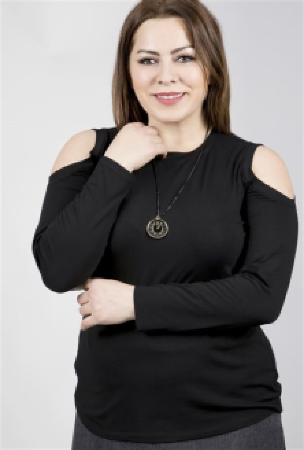 

Лонгслив женский My Line Moda 218 черный M (доставка из-за рубежа), 218