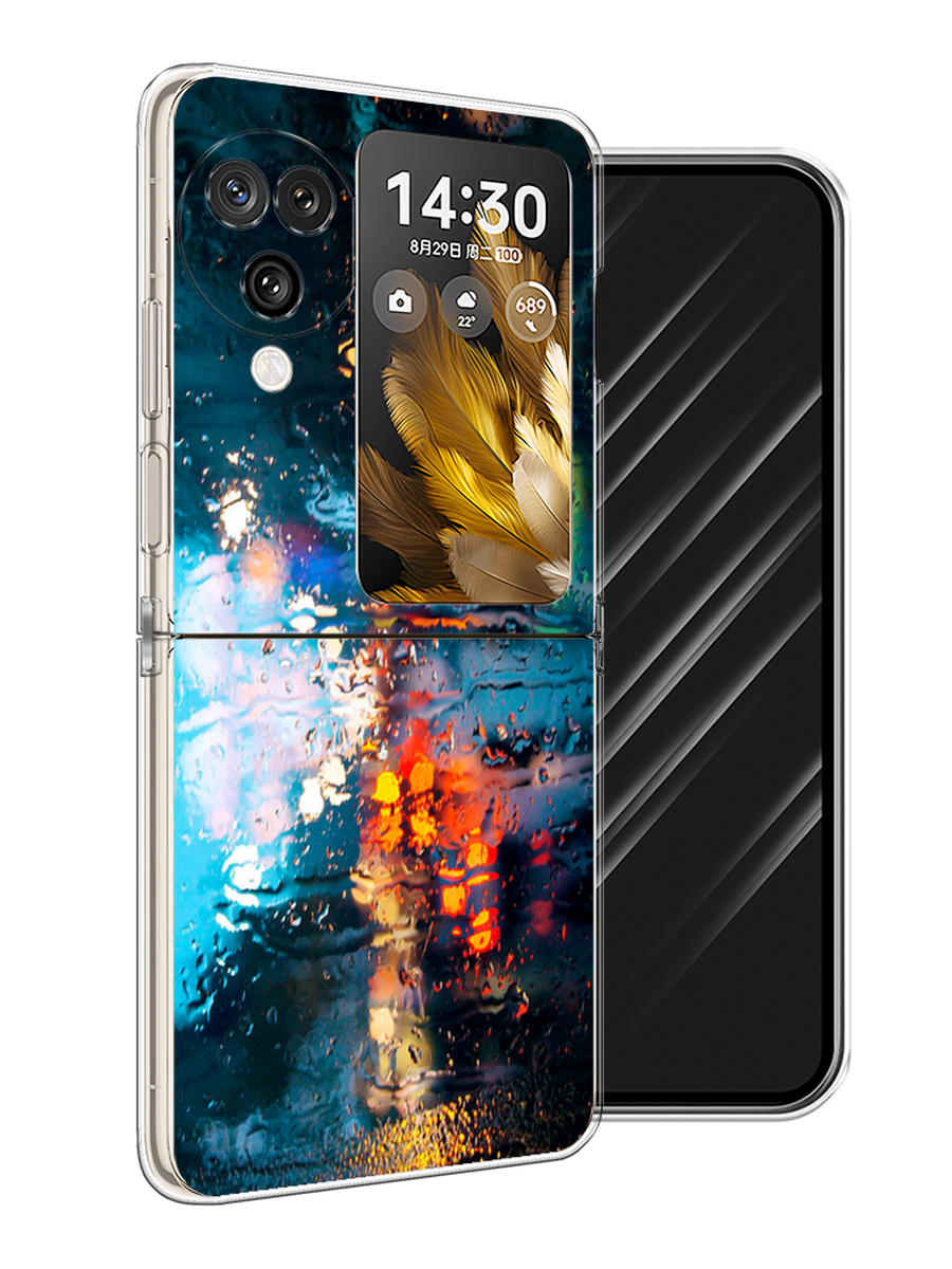 

Чехол Awog на Oppo Find N3 Flip "Абстракция 28", Бирюзовый, 2517250-1