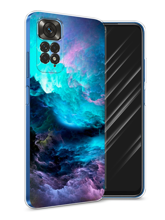 

Чехол Awog на Xiaomi Redmi Note 11 4G Global/Redmi Note 11S "Бирюзовое небо", Разноцветный, 313850-4