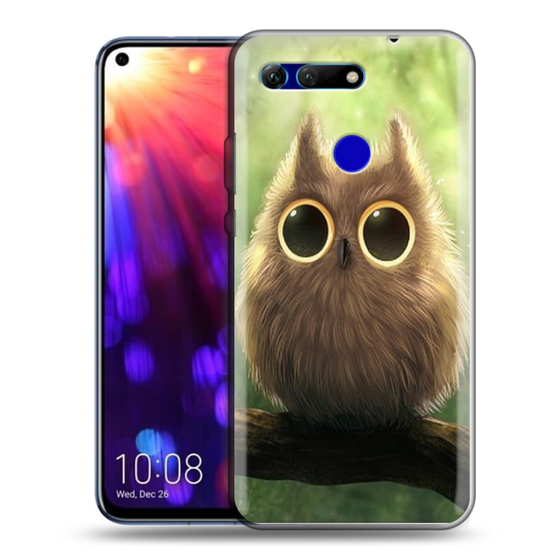 

Дизайнерский силиконовый чехол для Huawei Honor View 20 Совы