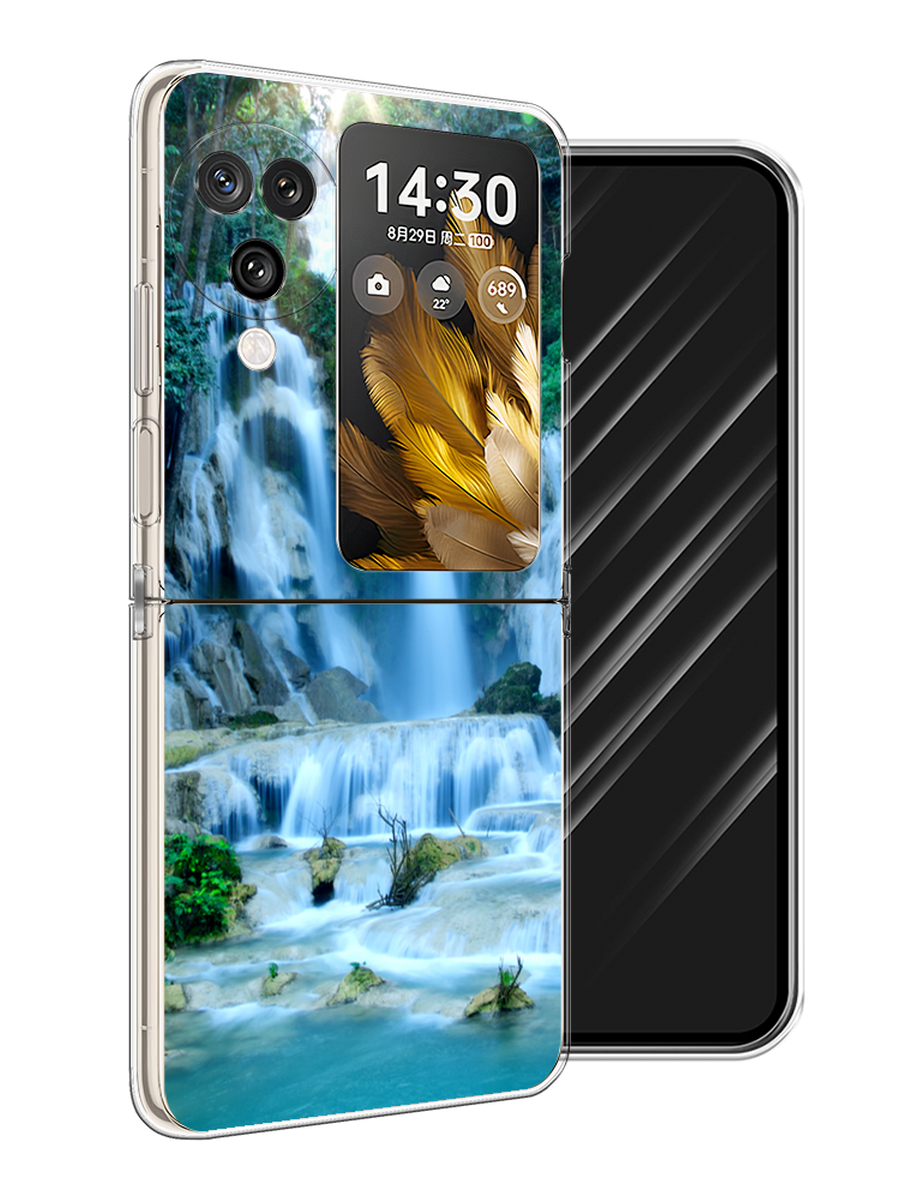 

Чехол Awog на Oppo Find N3 Flip "Водопад 8", Голубой;зеленый, 2517250-1