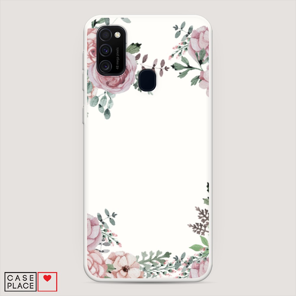 

Чехол Awog на Samsung Galaxy M21/M30s "Нежные розы акварель", Разноцветный, 29757-1