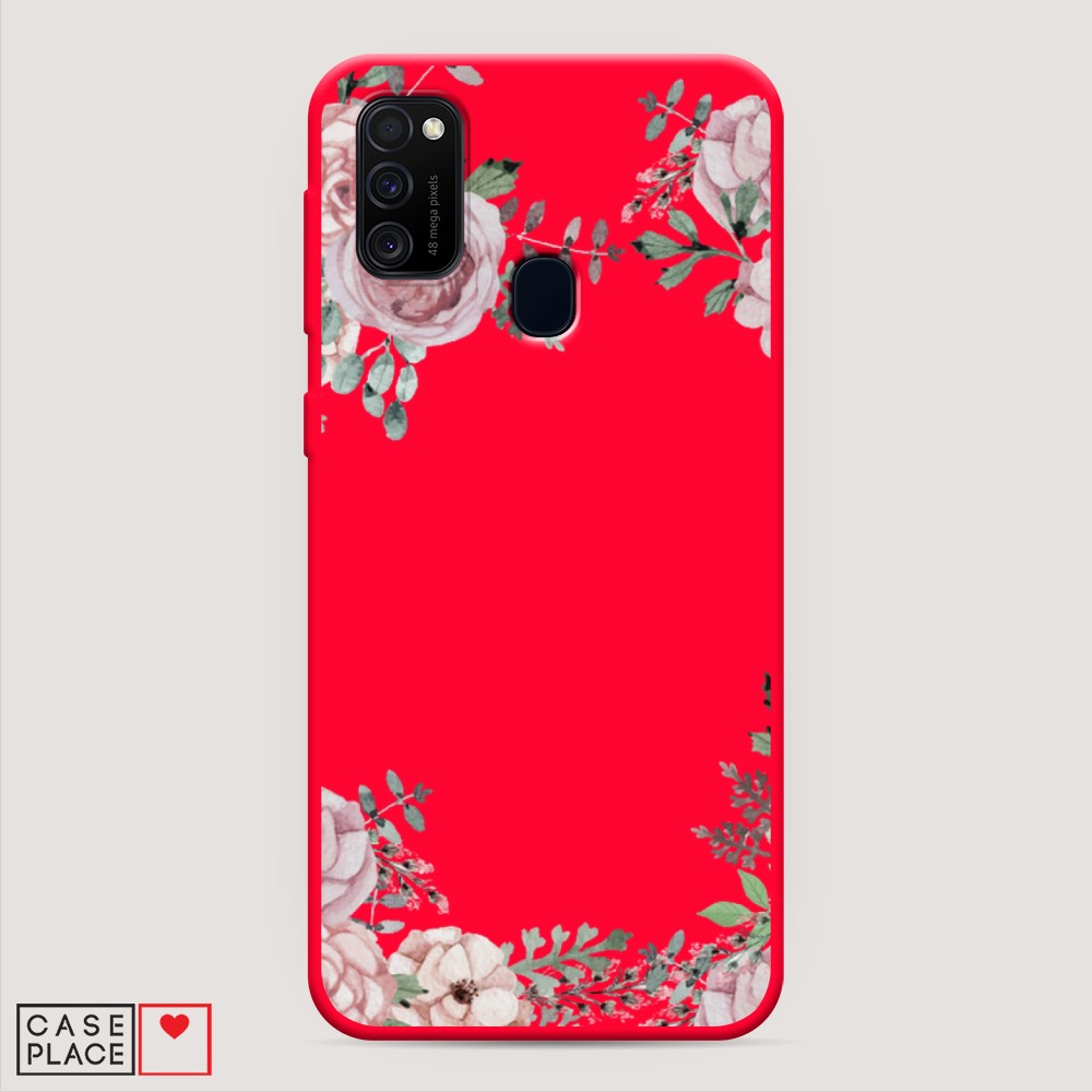 

Чехол Awog на Samsung Galaxy M30s/M21 "Нежные розы акварель", Разноцветный, 29853-1