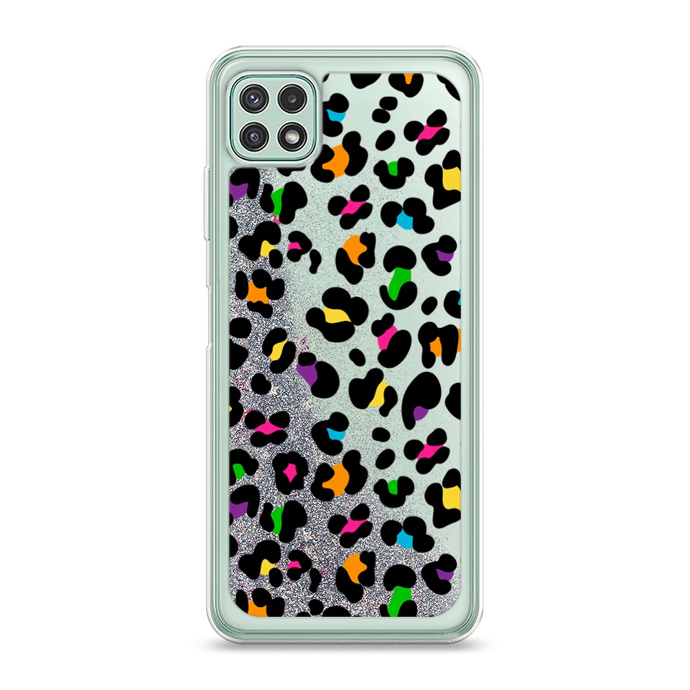 

Жидкий чехол с блестками "Розовая сакура" на Samsung Galaxy A22