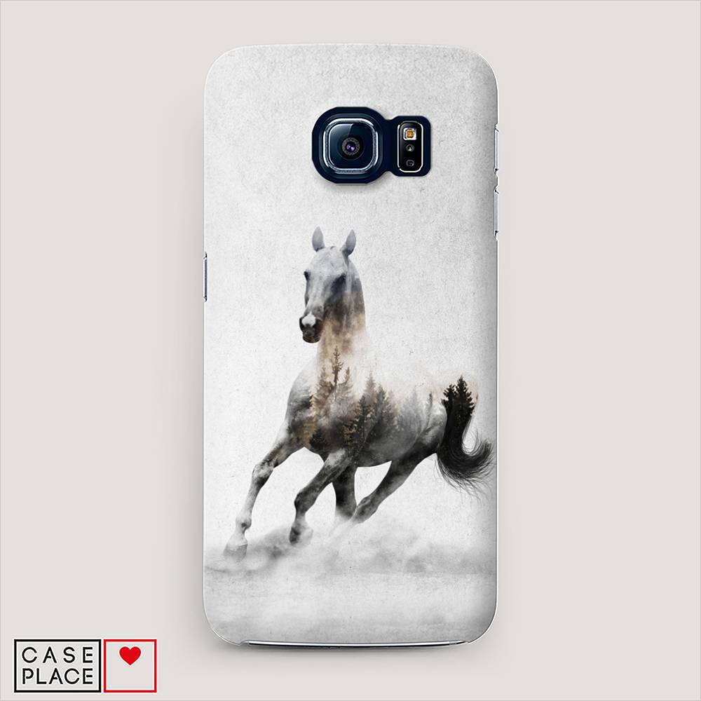 

Чехол Awog "Лошадь лес" для Samsung Galaxy S7 edge, 24620-1