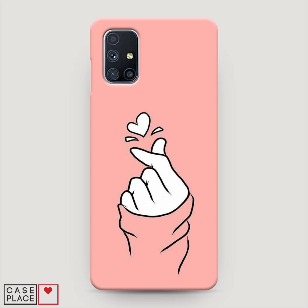 

Пластиковый чехол "Любовь-щелк" на Samsung Galaxy M51, 2101520-5