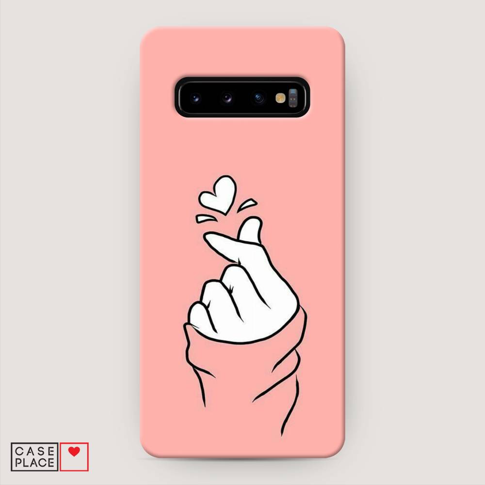 

Пластиковый чехол "Любовь-щелк" на Samsung Galaxy S10 +, 27120-5