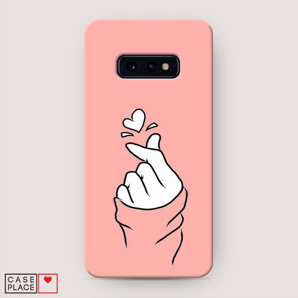 

Пластиковый чехол "Любовь-щелк" на Samsung Galaxy S10E, 27220-5