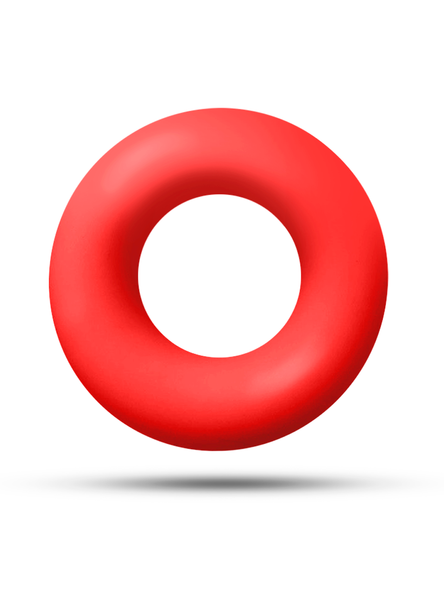 Эспандер кистевой матовый (цвет красный) усилие 40 кг/Absolute Champion