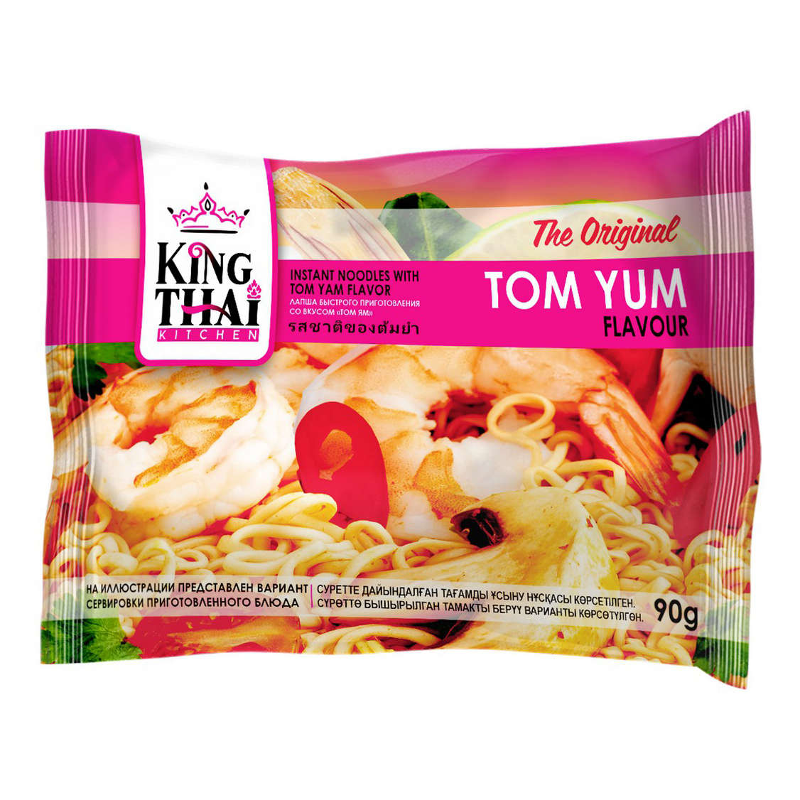 Лапша Kingthai Kitchen Том ям 90 г 74₽