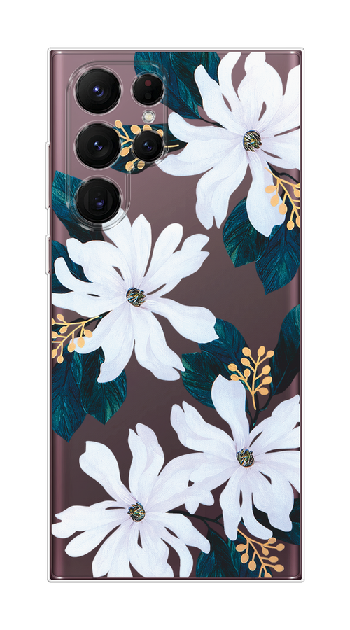 

Чехол Homey на Samsung Galaxy S22 Ultra "Delilah Flower", Зеленый;белый, 2104050-1