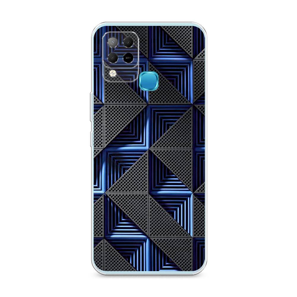 

Чехол на Infinix HOT 10S "IBM", Серый;синий, 3100250-3