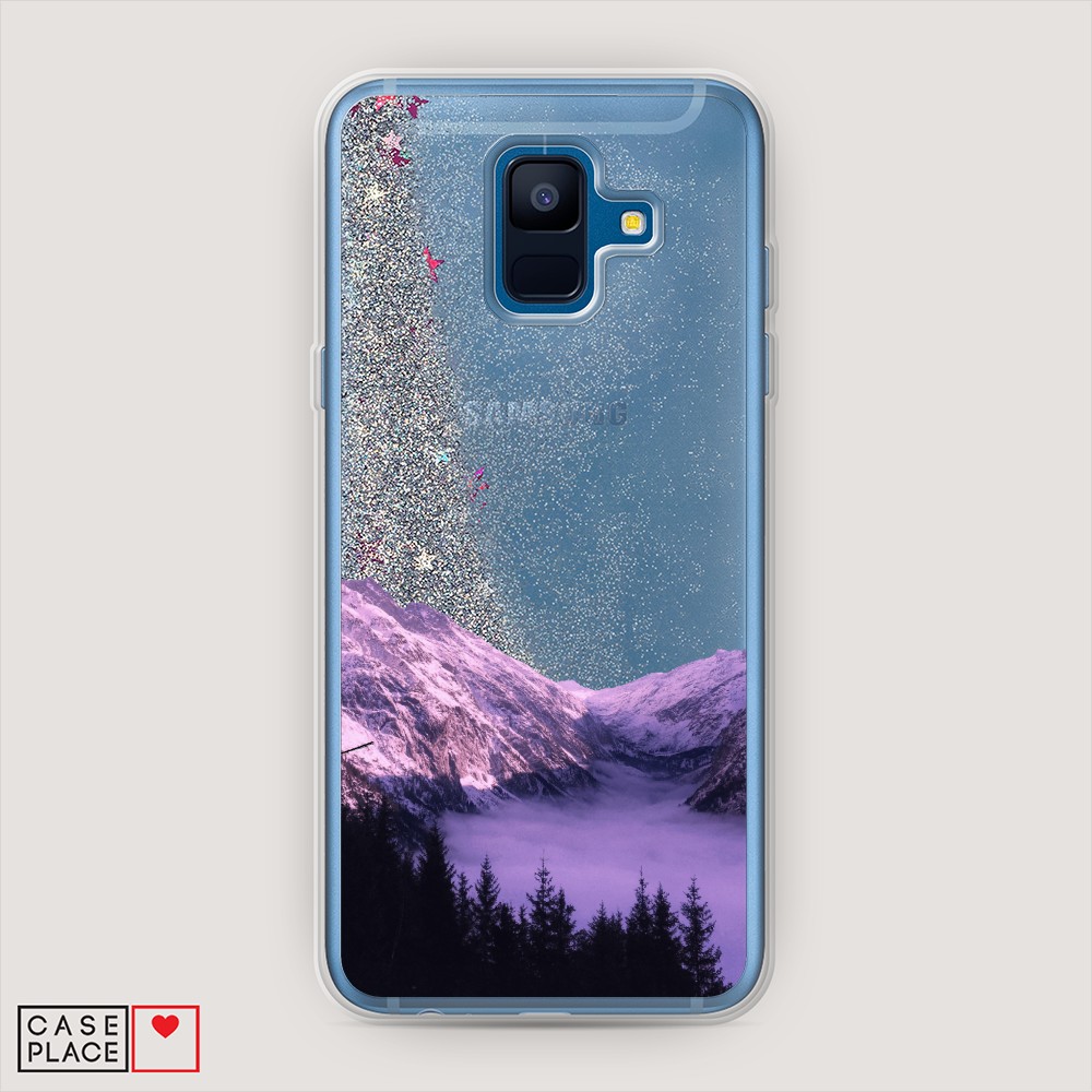

Чехол Awog на Samsung Galaxy A6 2018 "Горный туман", Разноцветный, 25991-1
