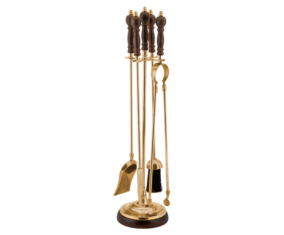 

Аксессуар для камина (совок, метёлка, щипцы, кочерга) d15 х h66 см, 1381