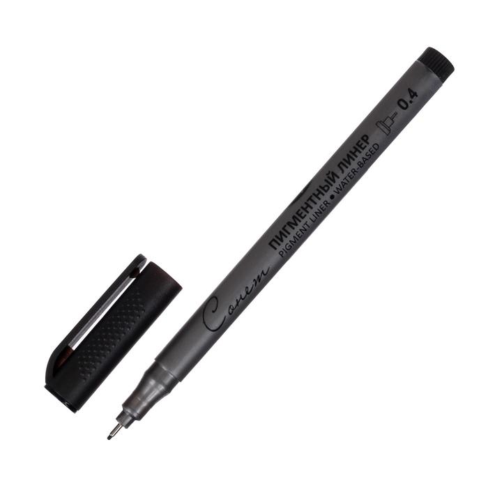 Ручка капиллярная для черчения ЗХК Сонет линер 0.4 мм чёрный 2341647