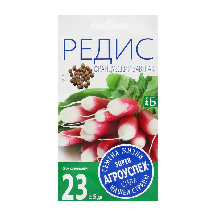 

Семена редис Французский завтрак Агроуспех Р00012539 1 уп.