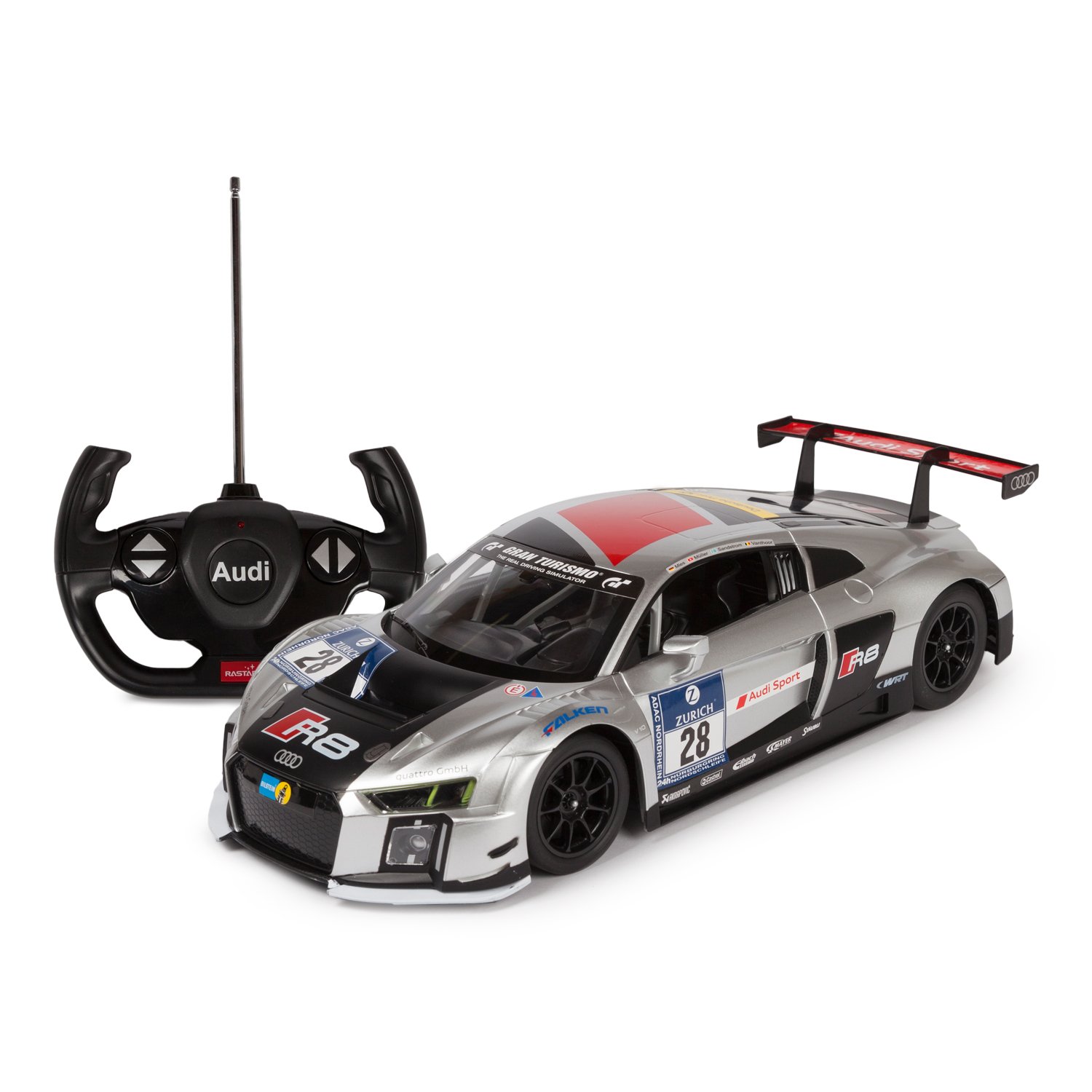 Машина р/у Rastar 1:14 AUDI R8 LMS Performance 2015 Version 75300 радиоуправляемая машинка rastar audi r8 performance 2015 version