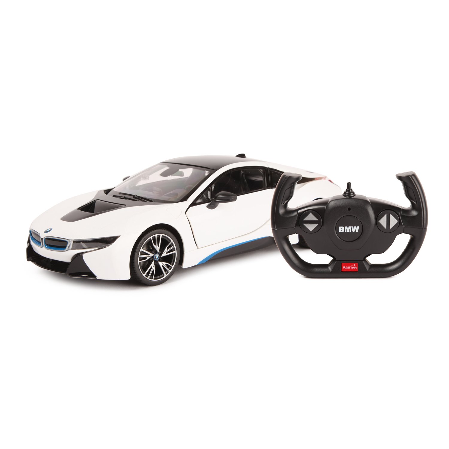 

Машина р/у Rastar 1:14 BMW i8 белый 71070W
