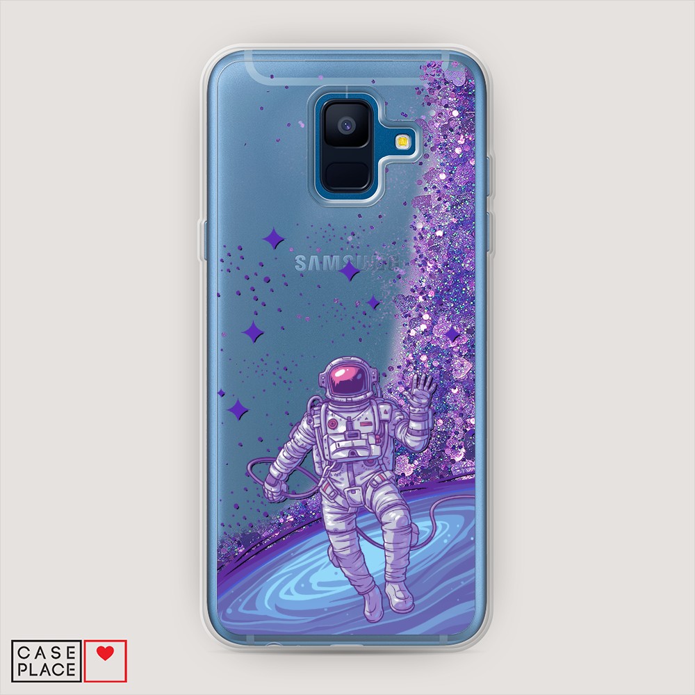 

Чехол Awog на Samsung Galaxy A6 2018 "Космонавт в открытом космосе", Разноцветный, 25992-1