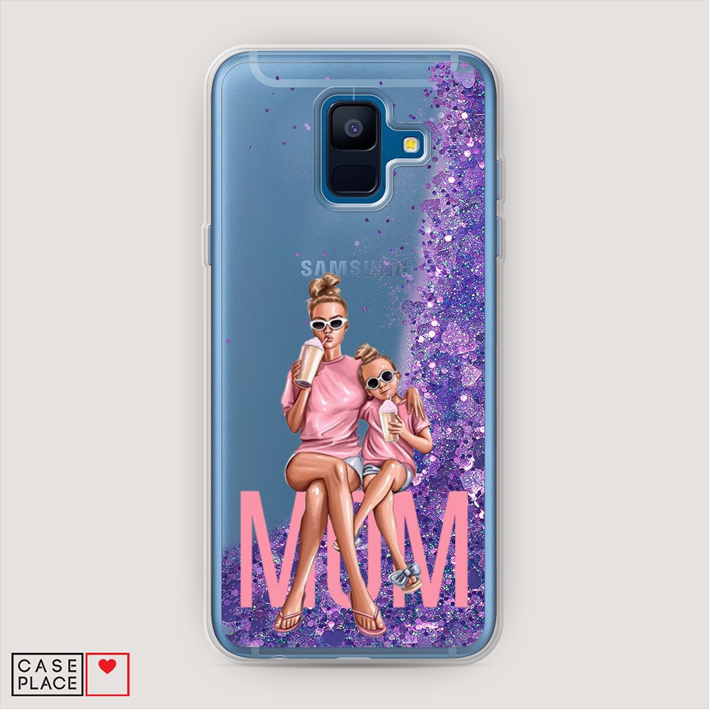 

Чехол Awog на Samsung Galaxy A6 2018 "Lovely mom", Разноцветный, 25992-1