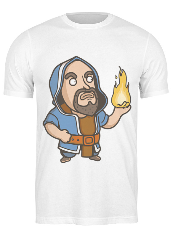 

Футболка мужская Printio Волшебник (clash of сlans) белая 3XL, Белый, Волшебник (clash of сlans)