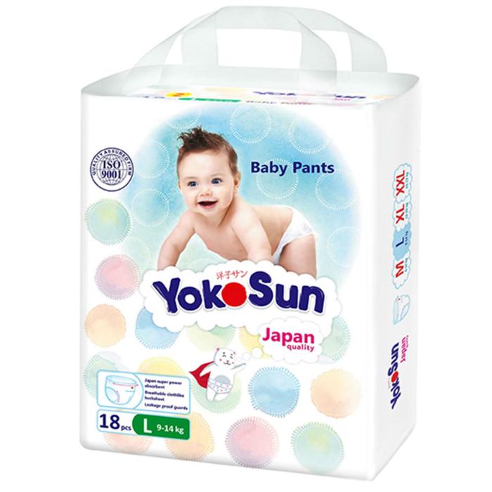 

Подгузники-трусики YokoSun, L (9-14 кг), 18 шт.