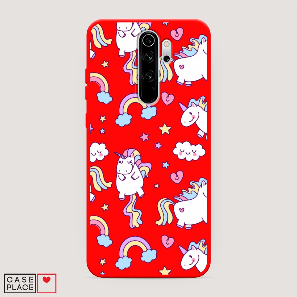 

Матовый силиконовый чехол "Sweet unicorns dreams" на Xiaomi Redmi Note 8 Pro, Sweet unicorns dreams