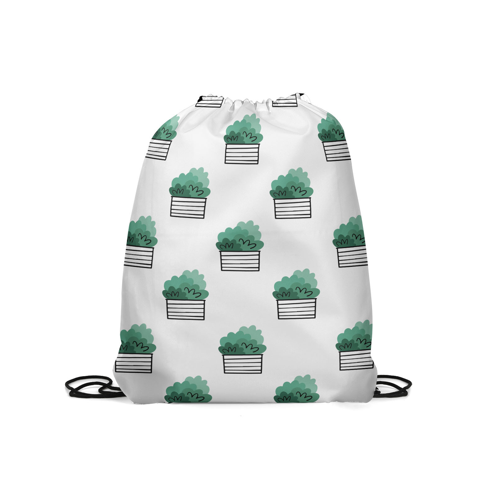 

Мешок для обуви унисекс Gorolla DrawstringBackpack 493 белый, 42х35 см, DrawstringBackpack 493