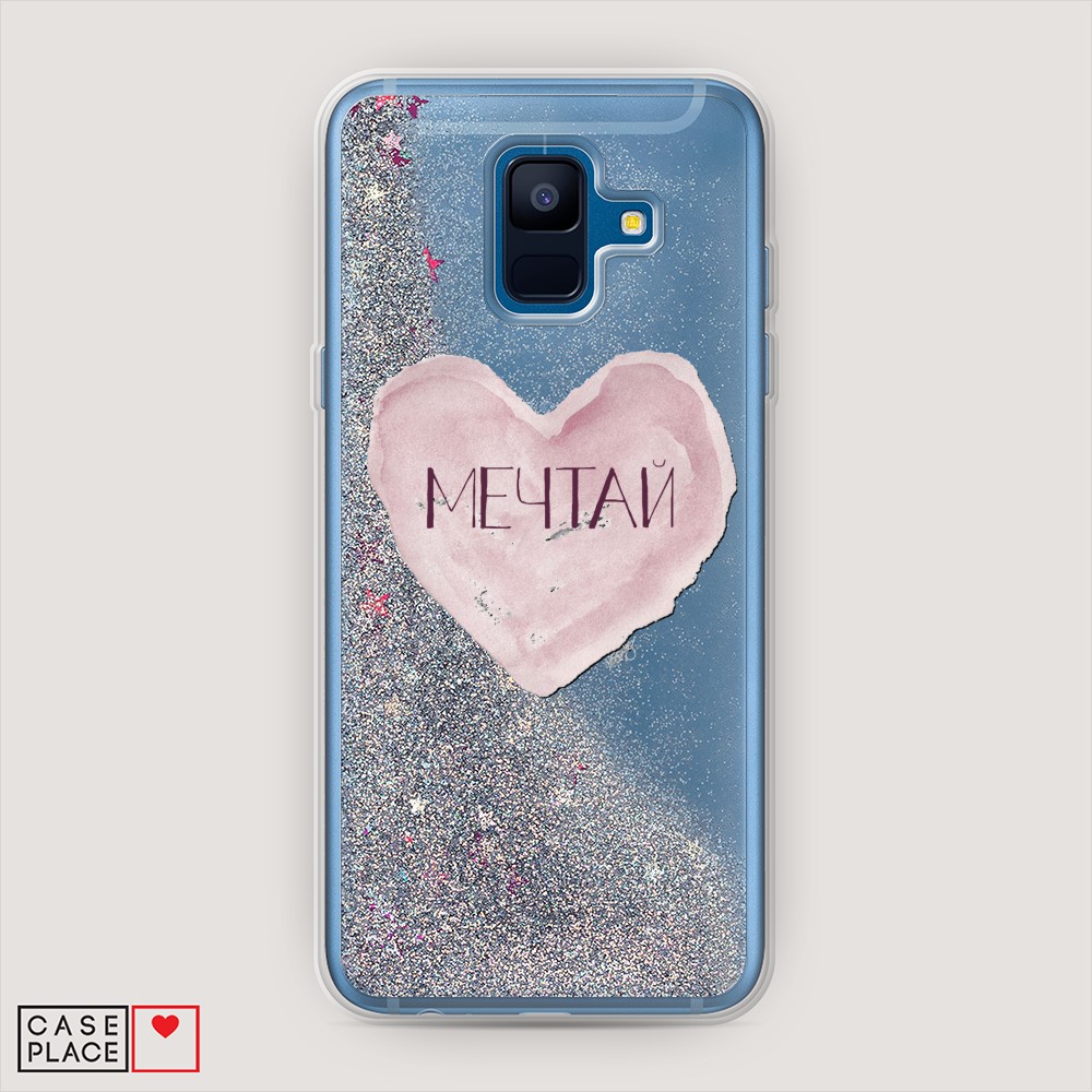 

Чехол Awog на Samsung Galaxy A6 2018 "Мечтай сердце", Разноцветный, 25991-1