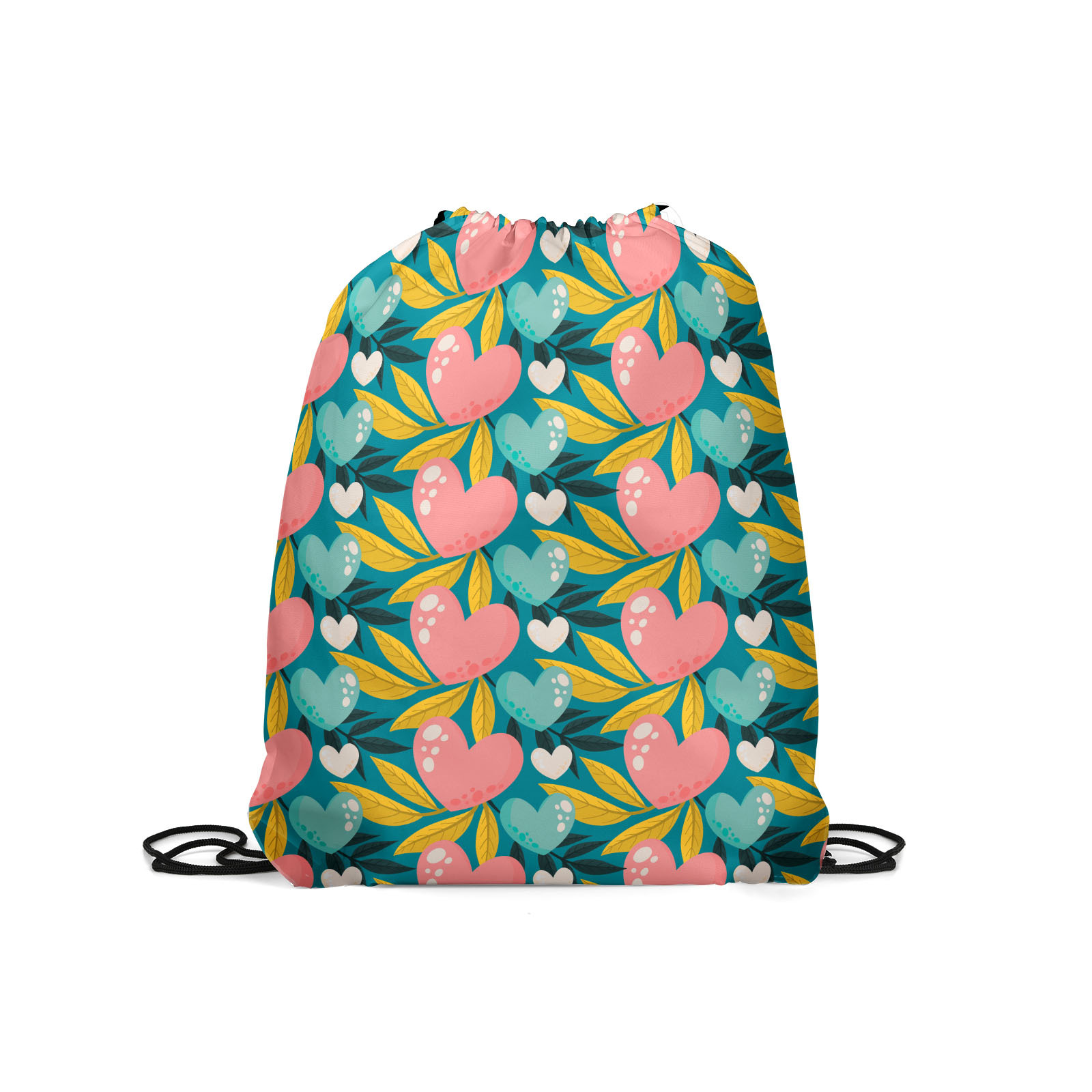 

Мешок для обуви унисекс Gorolla DrawstringBackpack 2229 зеленый/розовый, 42х35 см, Бирюзовый, DrawstringBackpack 2229