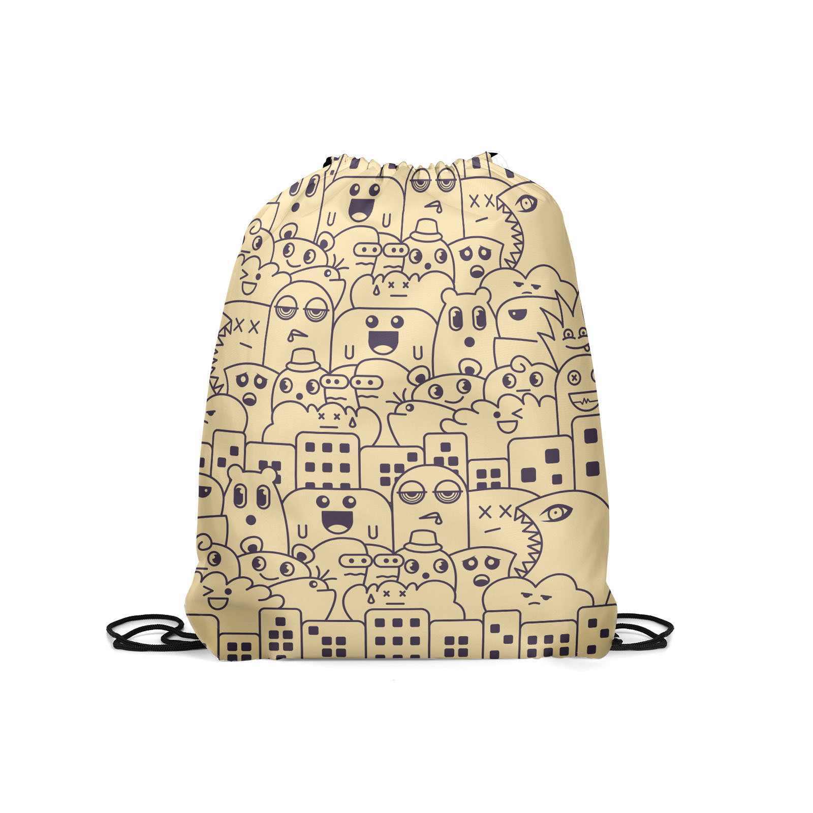 

Мешок для обуви унисекс Gorolla DrawstringBackpack 656 бежевый, 42х35 см, DrawstringBackpack 656