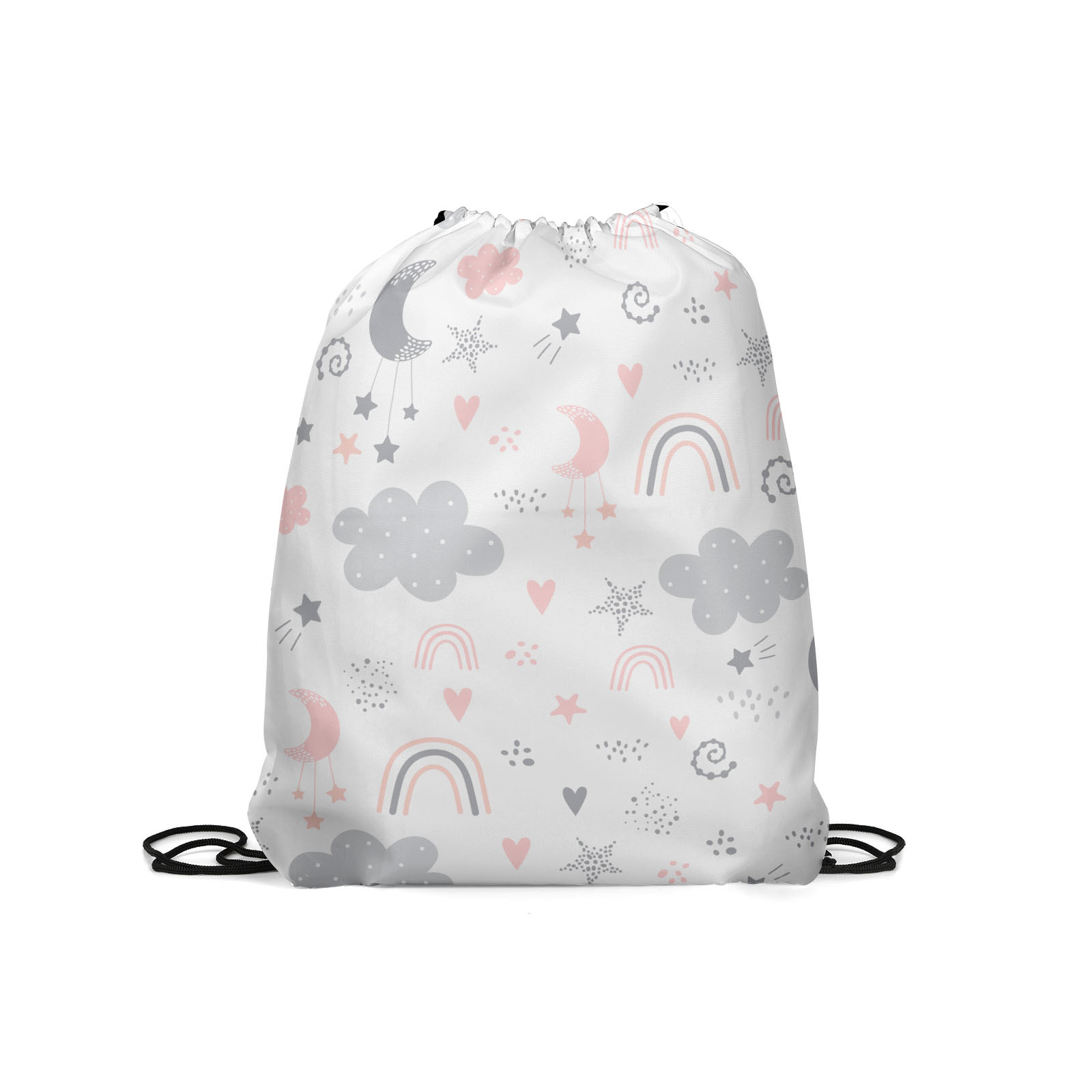 

Мешок для обуви унисекс Gorolla DrawstringBackpack 819 белый, 42х35 см, DrawstringBackpack 819