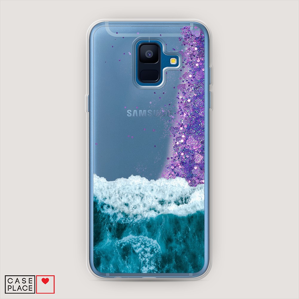 

Чехол Awog на Samsung Galaxy A6 2018 "Морская пучина", Разноцветный, 25992-1