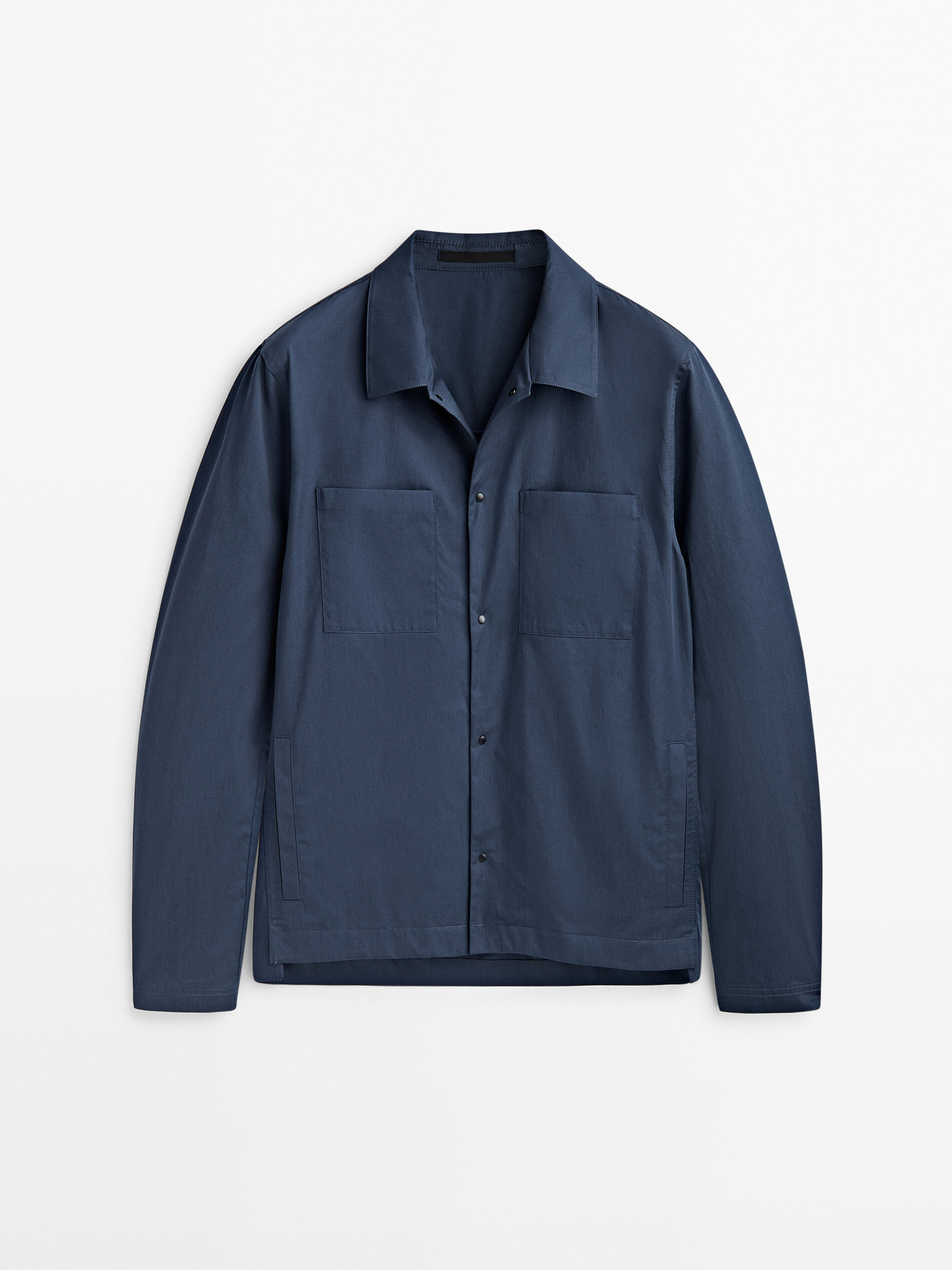 Куртка мужская Massimo Dutti 810182541 синяя M (доставка из-за рубежа)