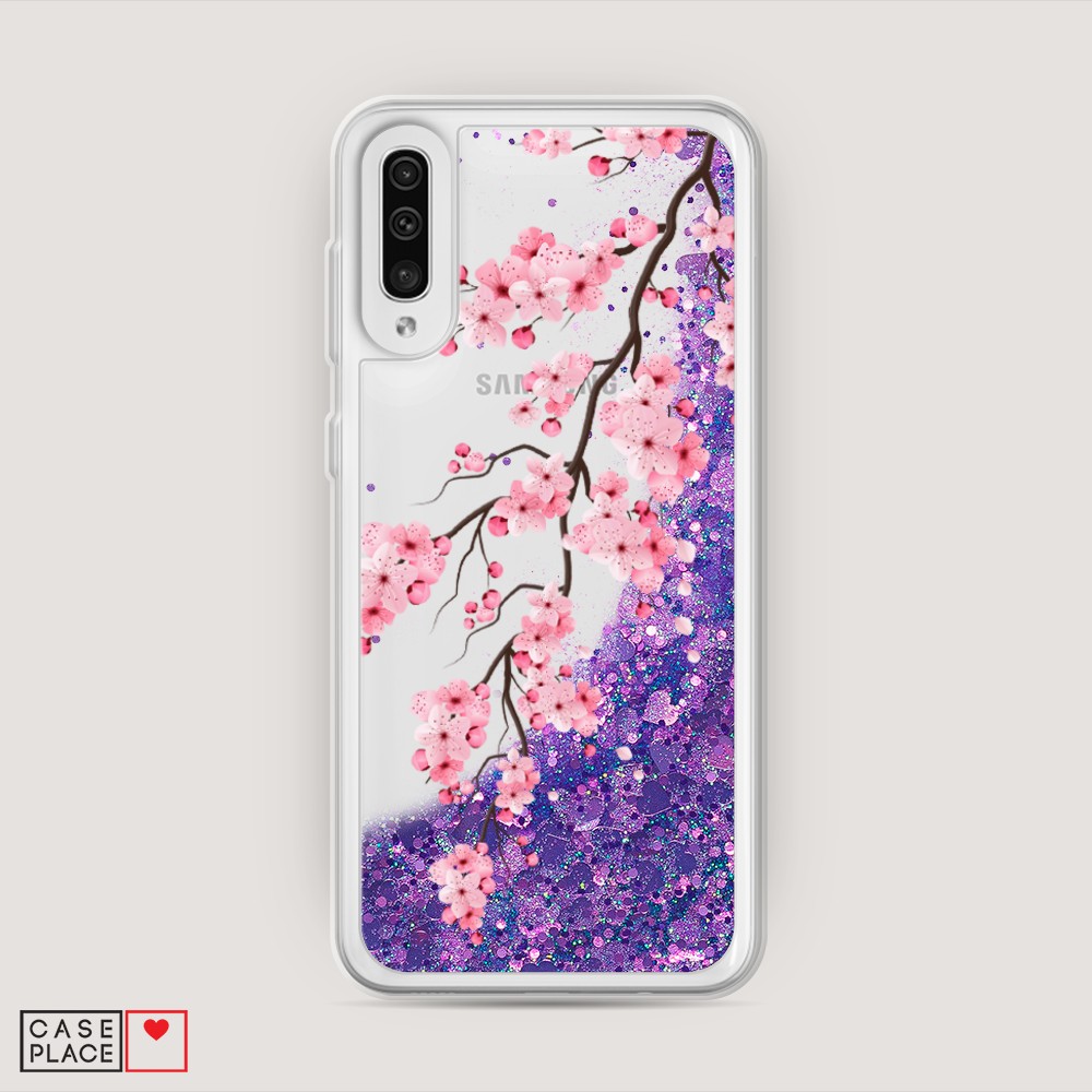 

Чехол Awog на Samsung Galaxy A30s "Розовая сакура", Разноцветный, 28892-1