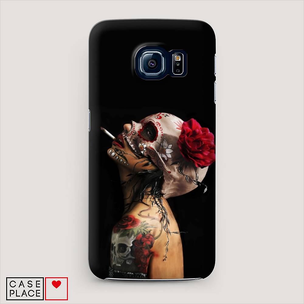

Чехол Awog "Девушка с черепом" для Samsung Galaxy S7 edge, 24620-7