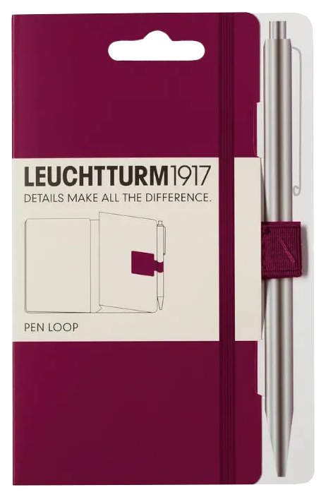 Петля для ручки Leuchtturm Lecht-359668 винная
