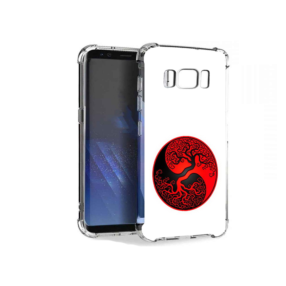 

Чехол MyPads Tocco для Samsung Galaxy S8+ инь янь дерево, Tocco