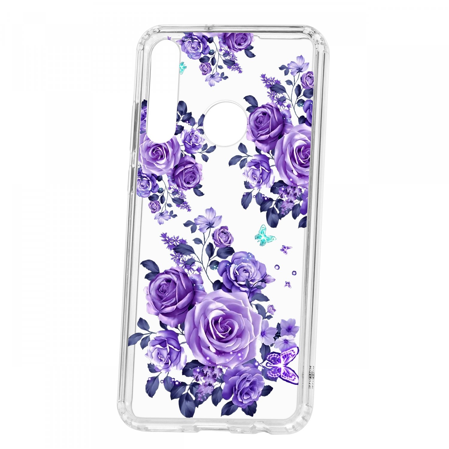 фото Чехол-накладка huawei y6p 2020 kruche print roses кruче