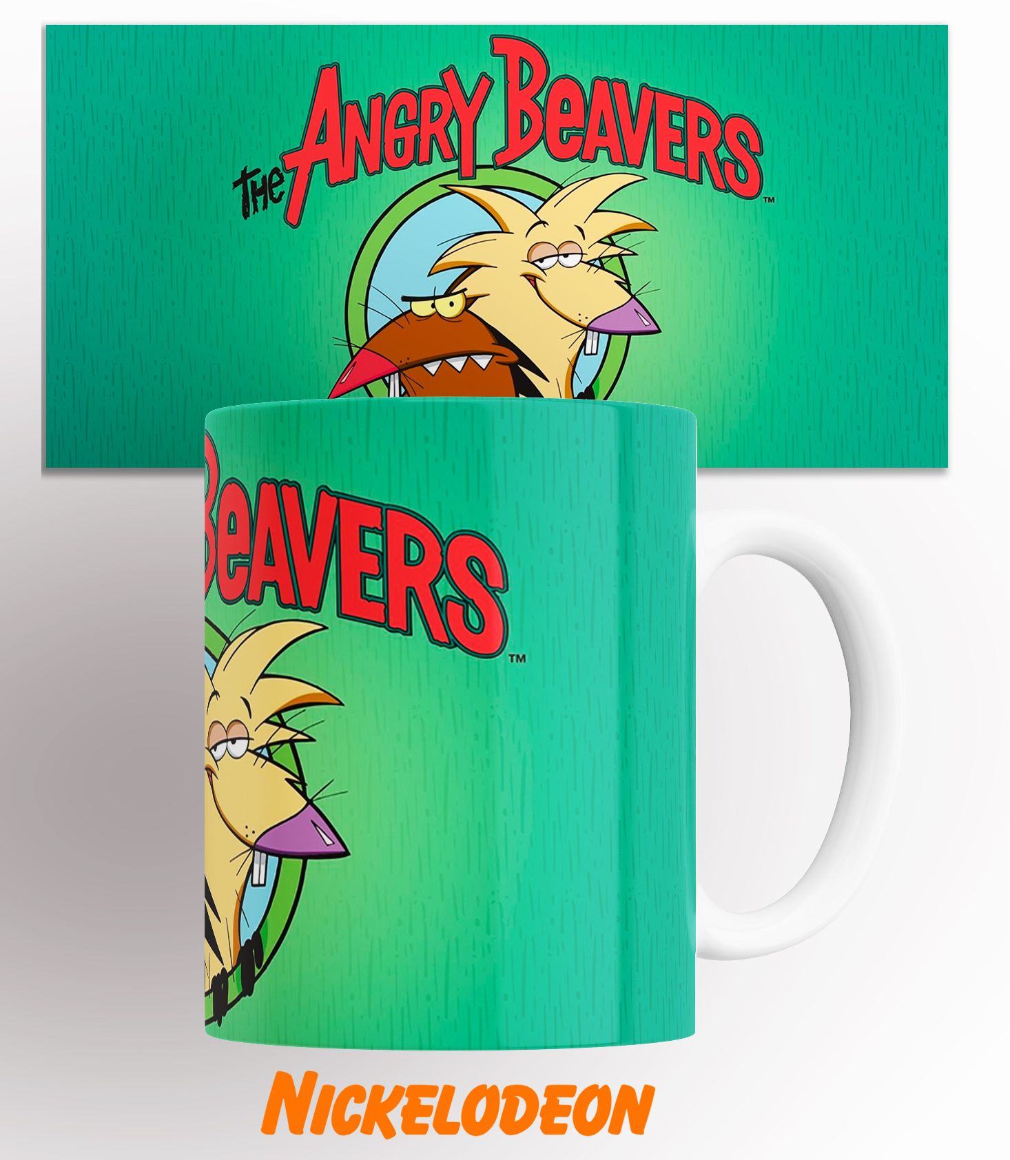 

Кружка с принтом крутые бобры the angry beavers рикелодеон 330 мл, Кружка Крутые бобры/The Angry Beavers/Nickelodeon/Никелодеон/телеканал/в подарок/с принтом. 330 мл