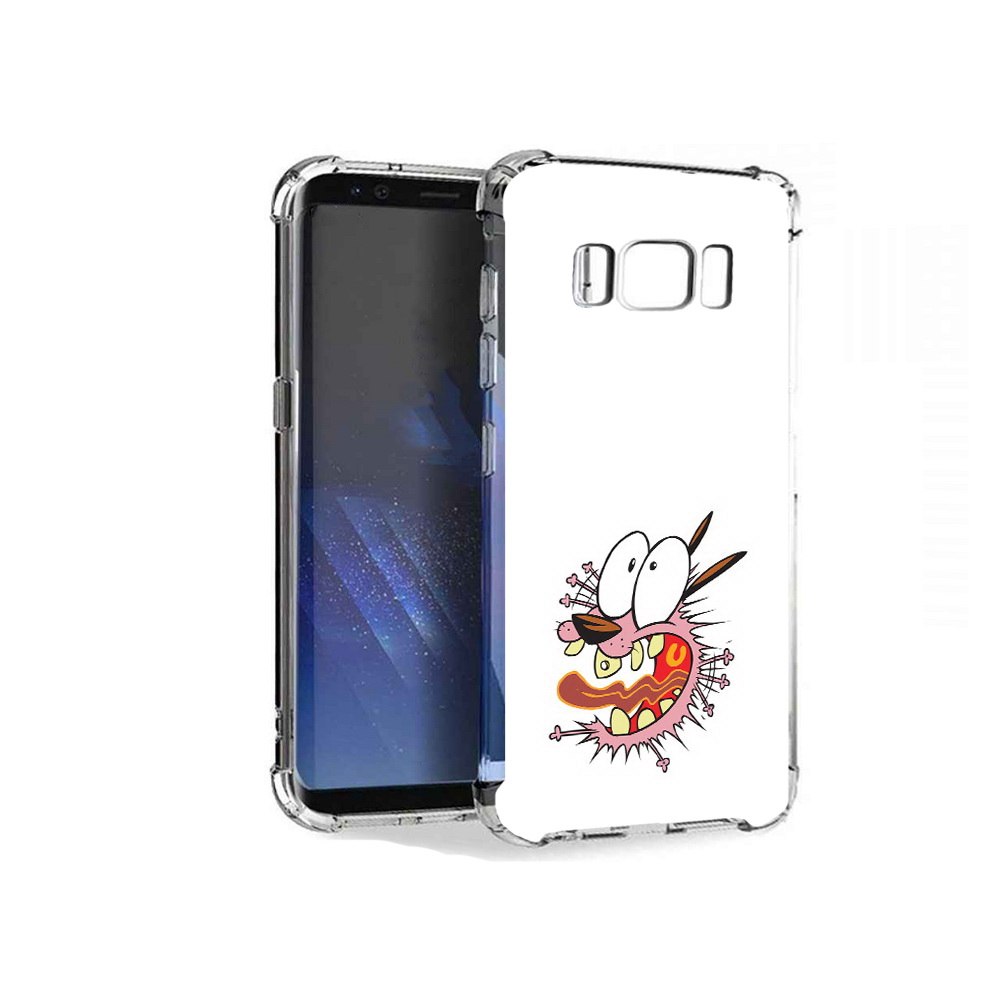 

Чехол MyPads Tocco для Samsung Galaxy S8+ испуганный бобик, Tocco