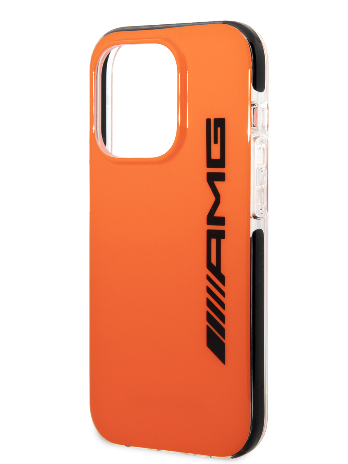Чехол AMG для iPhone 14 Pro case Orange/Black