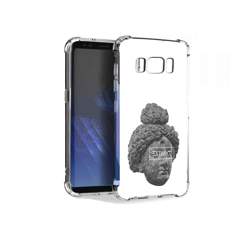 

Чехол MyPads Tocco для Samsung Galaxy S8+ каменное лицо девушки, Tocco