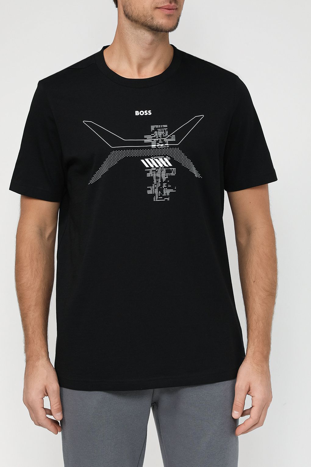 

Футболка мужская Boss 50506358 черная 2XL, Черный, 50506358